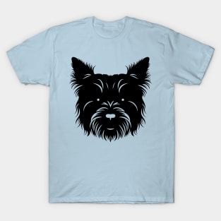 Yorkshire Terrier Silhouette T-Shirt